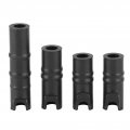 Yuecoom 4pcs Valve Body To Case Sleeve Seal Kit Black Abs Transmission 24107536339 24107536340 24107536341