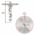For Camshaft Assembly Fits Kawasaki Mule 2510 Kaf620a 2500 Kaf620c 1994-2000 Mod-ztf1-6724