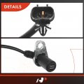 A-premium Abs Wheel Speed Sensor Compatible With Mitsubishi Models Galant 2006-2011 Front And Rear Driver Passenger Side 4-pc