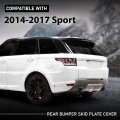 Rear Bumper Skid Plate Cover For Range Rover Sport 2014-2017 Gray