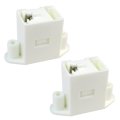 Version 2pack 137006200 Washer Door Latchs Washing Machine Drawer Latch White Replacement Ps2349356 7137006200 Ap4368805 