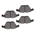 Front Disc Brake Pad Set D918 Semi Metal With Hardware For Bmw 1 Series 3 5 6 7 M3 And X1 2002 To 2015 