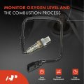 A-premium O2 Oxygen Sensor Compatible With Volkswagen Beetle 2006 2007 2008 2 5l Upstream Downstream 4-pc Set Replace