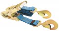 Erickson 58504 Blue 2 X 7 Car Machinery Ratcheting Tie-down Strap 