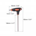 Uxcell 3mm Ball End Hex Key T-handle Wrench Spanner Metric S2 Steel 2 Pcs