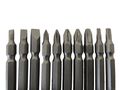 10-piece Double Ended Screwdriver Bit Set Star Phillips And Flat Bits