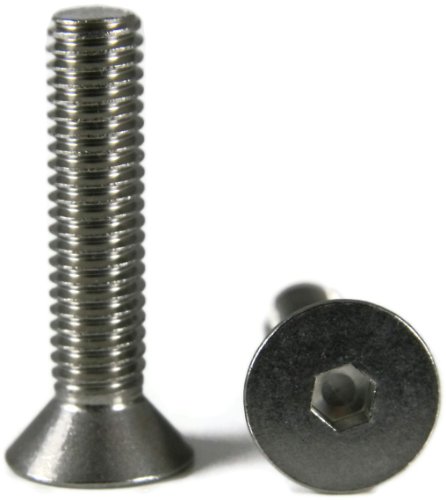 Flat Socket Head Screws A2 Stainless Steel 6m X 1 0 8m Ft Qty-250
