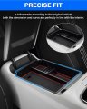 Autorder Custom Fit For Center Console Organizer 2022 2023 Hyundai Tucson Accessories Armrest Storage Box Secondary Insert Tray