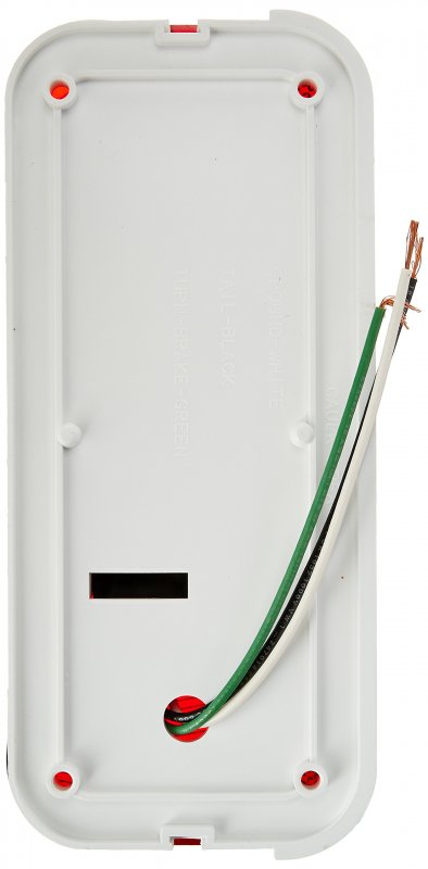 Fasteners Unlimited 003-81 Surface Mount Tail Light White