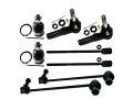 Ball Joint Tie Rod Sway Bar Link Kit 8 Piece For 1996-2005 Mercury Sable 