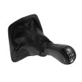 6 Speed Manual Gear Shift Knob With Gaiter Boot For Skoda Octavia Ii 1z From 2004 Onwards