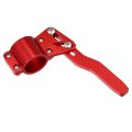 2pcs Car Turn Signal Extension Steering Wheel Rod Position Up Kit Red