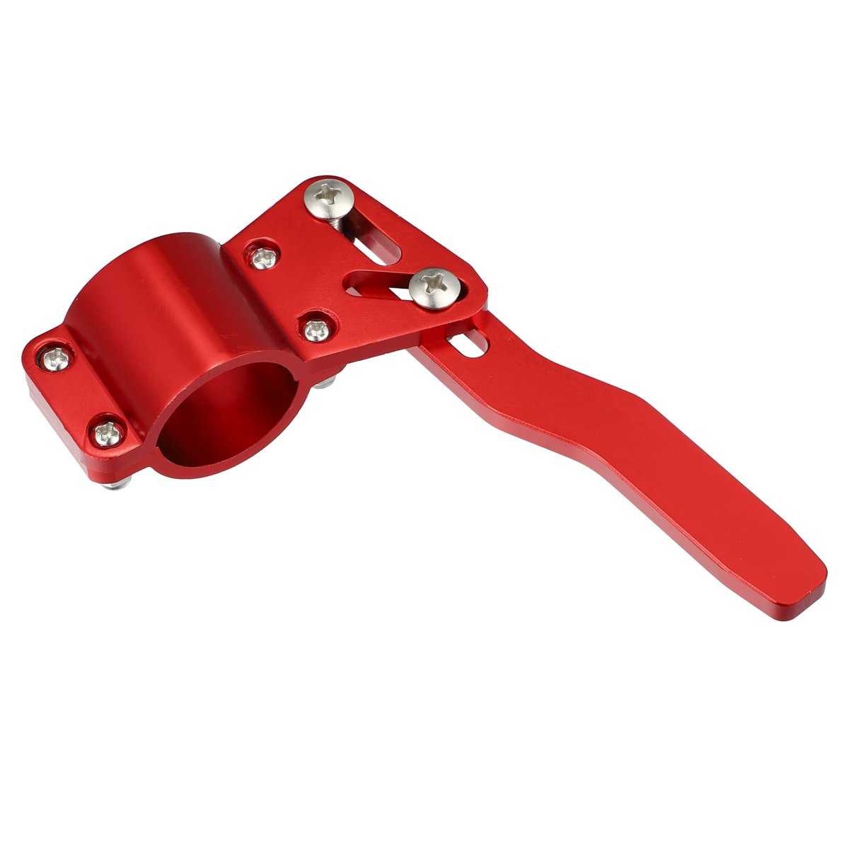 2pcs Car Turn Signal Extension Steering Wheel Rod Position Up Kit Red