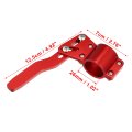 2pcs Car Turn Signal Extension Steering Wheel Rod Position Up Kit Red