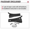 Hecasa Pair Windshield Wiper Cowl Panel Compatible With 2001-2007 Ford Escape Limited Mercury Mariner Replacement For Fo1271101