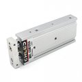 Baomain Air Cylinder Cxsm 10-50 10mm Bore 50mm Stroke Alloy Double Rod Guided Pneumatic