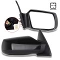 Driver And Passenger Side View Mirrors For 2007-12 Nissan Altima Sedan2007-11 Hybrid Smooth Non-folding Non-heated Abs