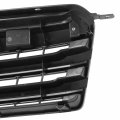 Su1200152 Factory Style Front Bumper Grill Grille Assembly With Chrome Painted Silver Moulding Compatible Subaru Outback