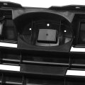 Su1200152 Factory Style Front Bumper Grill Grille Assembly With Chrome Painted Silver Moulding Compatible Subaru Outback