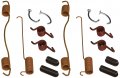 Brake Hardware Kit H7199 For Rear Disc Brakes Machined Finish Car And Truck
