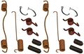 Brake Hardware Kit H7199 For Rear Disc Brakes Machined Finish Car And Truck 