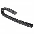 Uxcell R28 15mm X 40mm Innerh Innerw Black Plastic Wire Carrier Cable Drag Chain 1m Length For Cnc