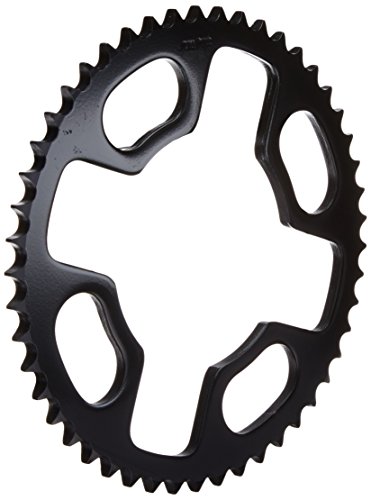 2-244149 49 Teeth 428 Chain Size Rear Steel Sprocket Case Hardened Chromo Construction Silver Color Universal Fit