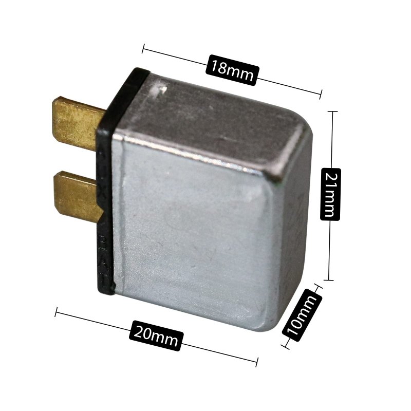 Zookoto 25a Plug In Mounting Automotive Circuit Breaker Snap Off 1 Section Balde Terminal Pcs