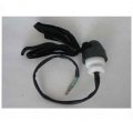 Universal Kill Safety Switch Pull Cord For 50 To 110cc Atv Go Kart 2 Wire Engine Stop Tether With Handlebar Mount 