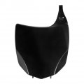 Front Number Plate Black For Kawasaki Kx450f 2009-2012 