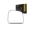 Dodge Durango 2011 2018 Mirror Glass Passenger Side Heated Convex With Backing Plate Replacement For 68082636ab
