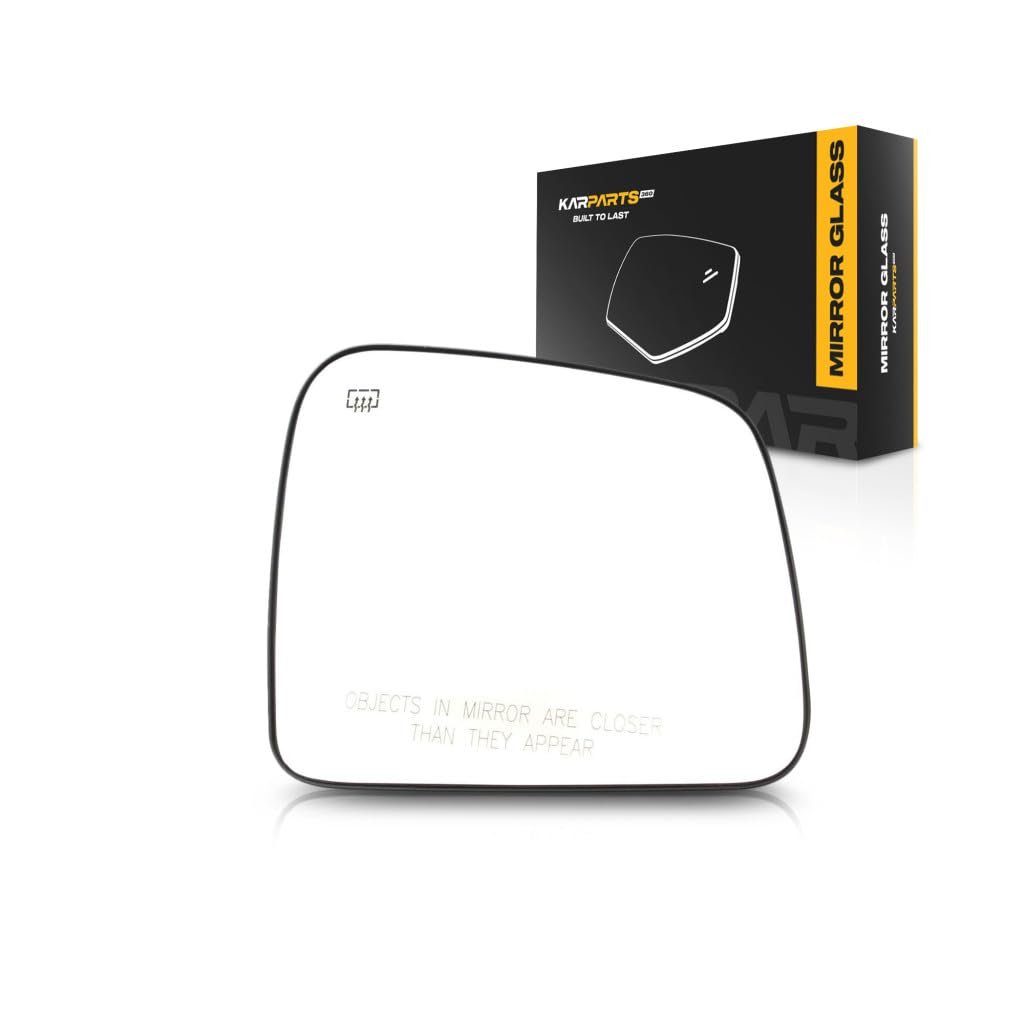 Dodge Durango 2011 2018 Mirror Glass Passenger Side Heated Convex With Backing Plate Replacement For 68082636ab