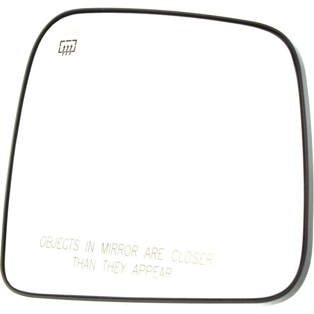 Dodge Durango 2011 2018 Mirror Glass Passenger Side Heated Convex With Backing Plate Replacement For 68082636ab