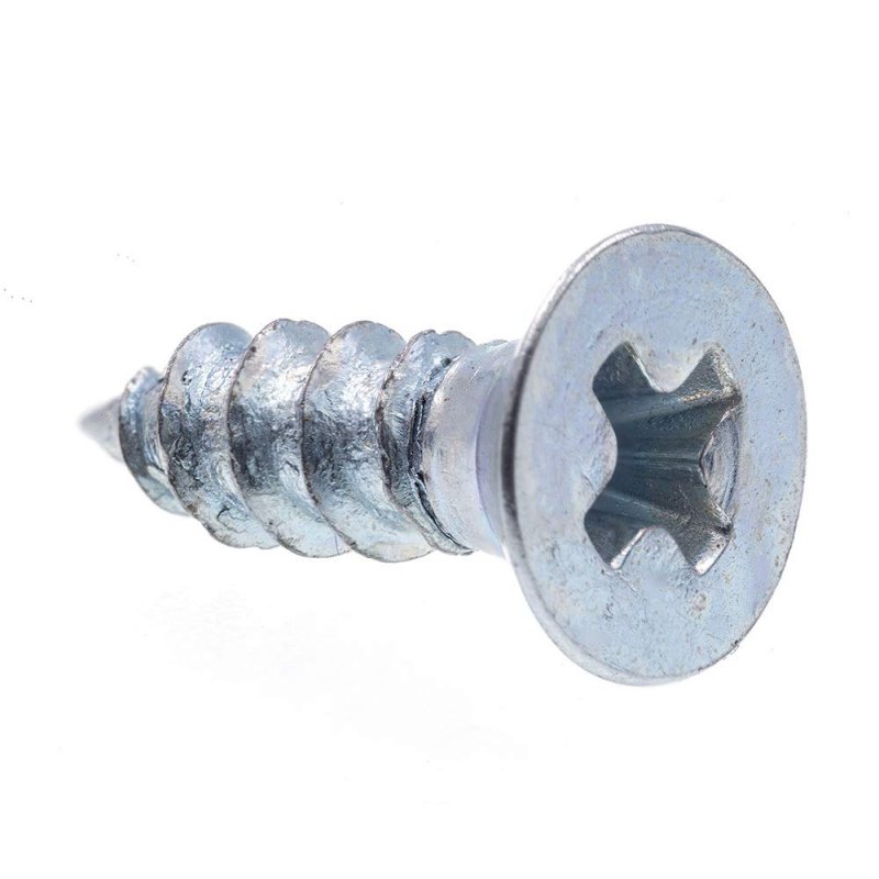 Prime-line Wood Screws Flat Head Phillips Drive 4 X 3 8 In Zinc Plated Steel 50 Pack