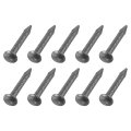 500pcs Small Hardware Nails 1 X 8mm Carbon Steel Round Head Common Finishing Nail For Household Woodworking Picture Hanging Diy 