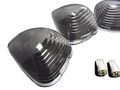 Cab Roof Light 5 Piece Pc Covers In Clear Transparent Crl 264142cl Super White Led Bulbs For 99 -12 Ford F0 F350 F450 F550 F650