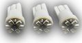 Cab Roof Light 5 Piece Pc Covers In Clear Transparent Crl 264142cl Super White Led Bulbs For 99 -12 Ford F0 F350 F450 F550 F650