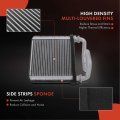 A-premium Rear Hvac Heater Core Compatible With Acura Mdx 2007-2013 V6 7l Honda Pilot 2009-2015 3 5l Sport Utility Replace