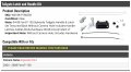 Tailgate Latch And Handle Kit Without Camera Hole Textured Black Compatible With 2004-2008 Ford F-150