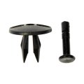 Push Rivet Fasteners For Saturn Sc 1991 1992 Nylon Black 0 375 In Hole Size 15 Pieces Replacement 14045480