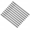 Uxcell 10 Pcs 6mm Ph2 Magnetic Phillips Screwdriver Bits 1 4 Inch Hex Shank 7-inch Length S2 Power Tool