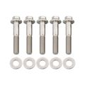 Arp 622-2500 Stainless Steel 16-18 Rh Thread 2 500 Uhl 6-point Bolt With 3 8 Socket And Washer Set Of 5 