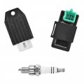 Trkimal Solenoid Relay Ignition Coil 5 Pin Cdi Box Regulator Rectifier Spark Plug For 50cc 70cc 90cc 110cc 125cc Atv 3050b Pit