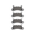 Front Brake Pads For Porsche Cayenne 2011 To 2018 4000 Hybridynamic Series Electronic Pad Wear Sensor 2 99 In Height 0 63