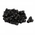 20pcs T Type A107 Pneumatic Air 3 Way Quick Fittings Connector 8mm Tube Hose 