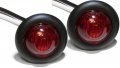 3 4 Clearance Side Marker Lights W 180 Bullets 2 Pack Red 