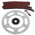 2010-2013 Fits Yamaha Yz450f Yz450 450 F Red Chain And Sprocket 14 49 116l