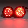 Httmt- Rear Red Running Brake Turn Signal Light Indicator Amber Compatible With 92-up H-d Sportster 883 1200 P N Mt224-018r-cd