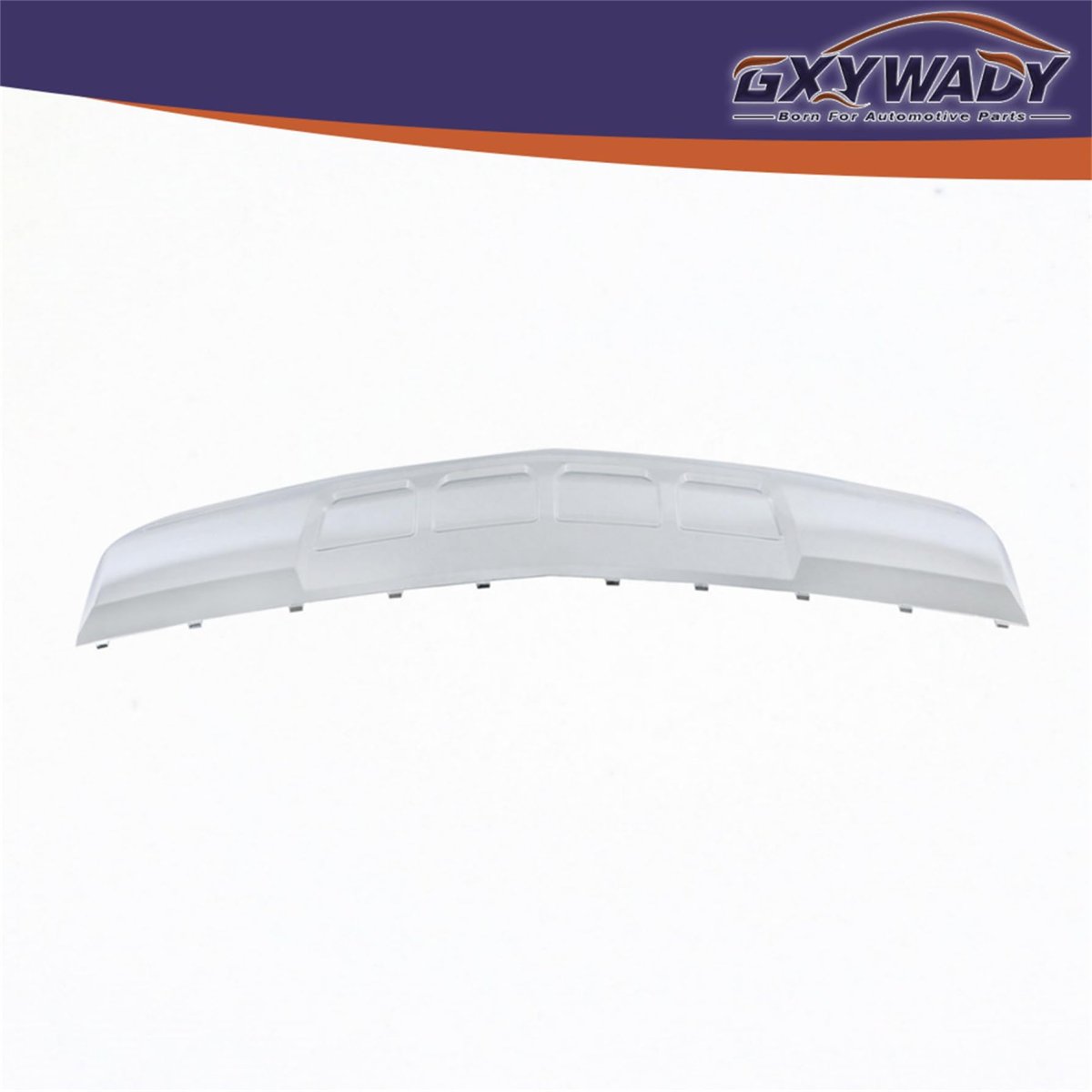 Silverado 1500 2022 2023 Front Bumper Lower Baffle Chrome W O Exhaust Vent Replacement For 84946365