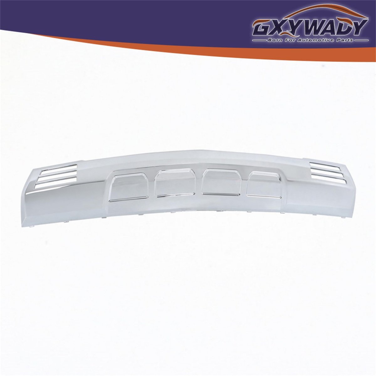 Silverado 1500 2022 2023 Front Bumper Lower Baffle Chrome W O Exhaust Vent Replacement For 84946365